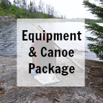 BWCA Camping Equipment and Canoe Rental Package