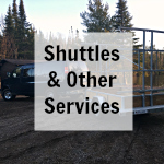 Boundary Waters entry point shuttle service