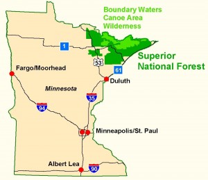 USFS - state map