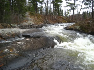 Gull Lake rapids