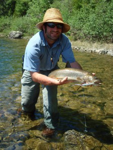 A beautiful lake trout.