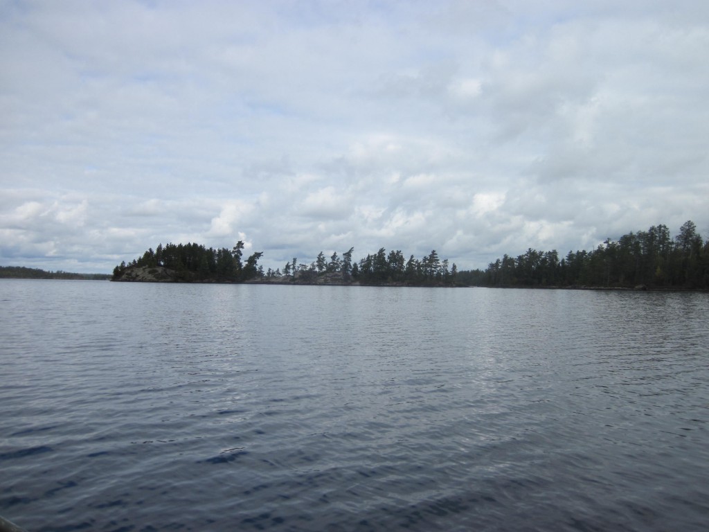 Saganaga Lake U.S. Canada Border Lake Boundary Waters Quetico 