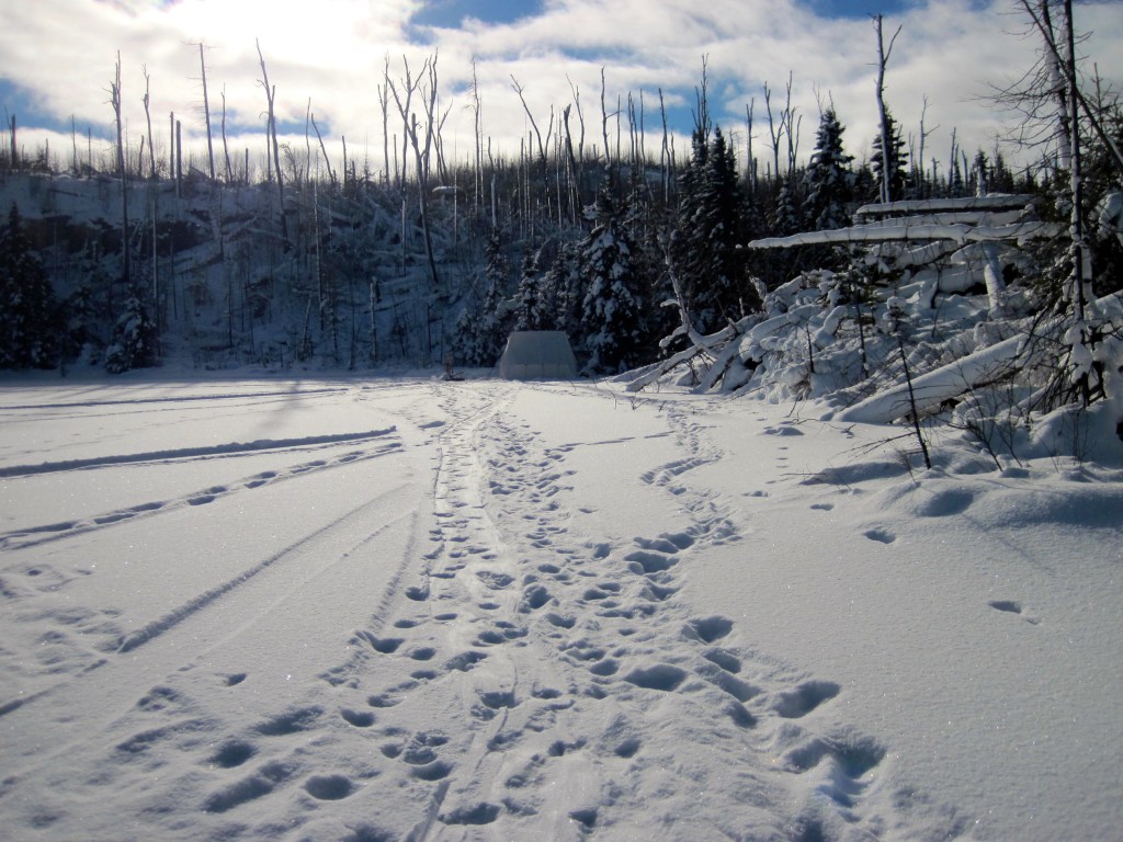 Winter Camping on Brant Lake in the Boundary Waters 