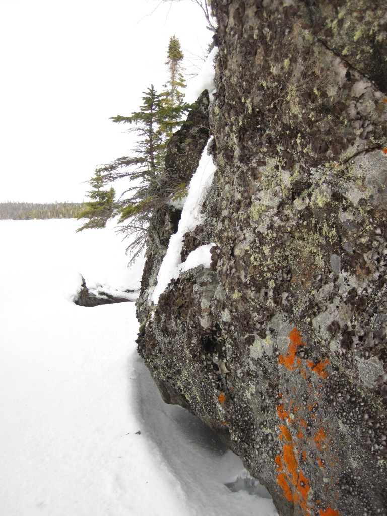 Tuscarora Lake Boundary Waters winter Gunflint Trail 