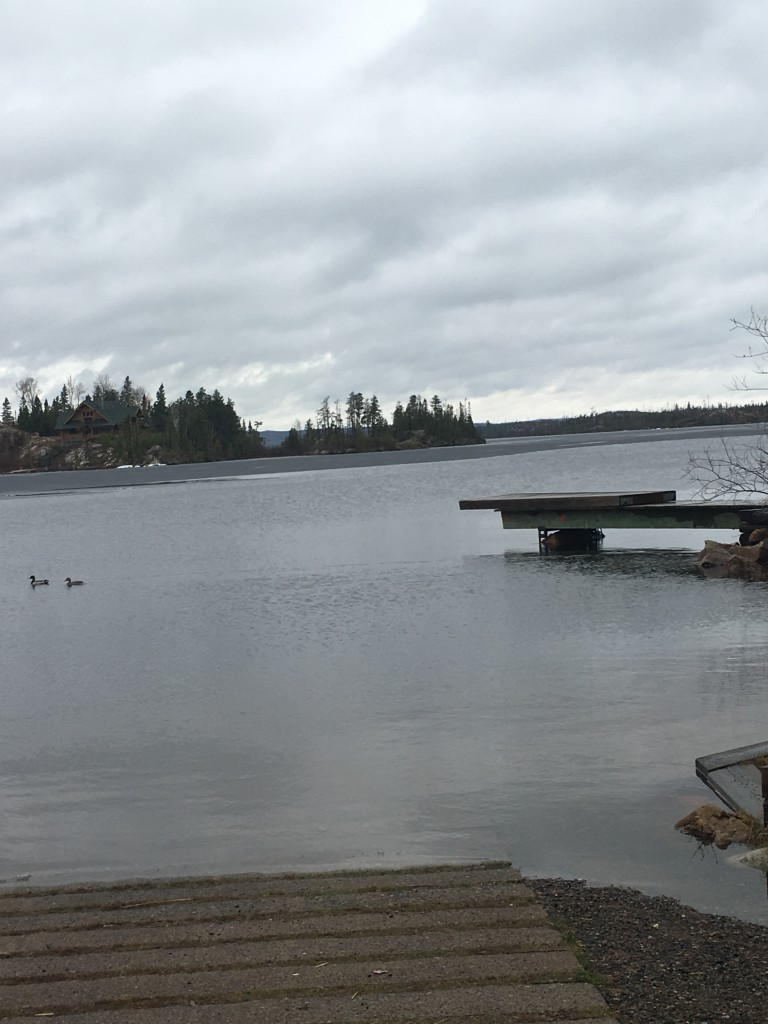 Seagull Lake April 2016 Gunflint Lake Minnesota 