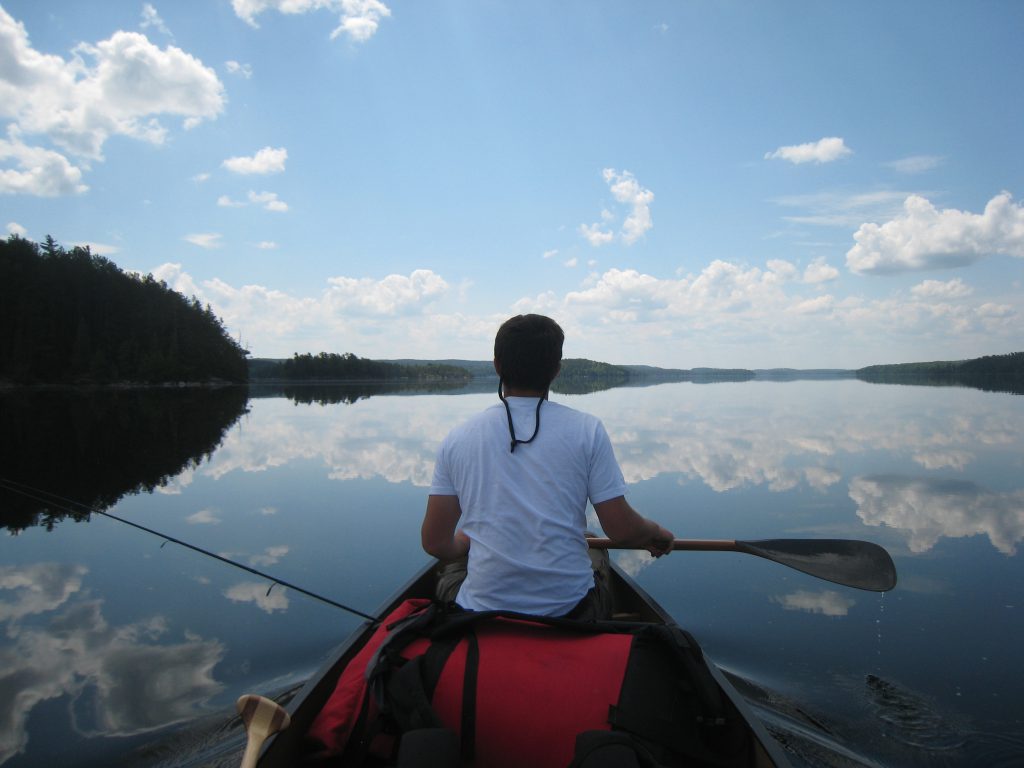 Agnes Lake Quetico summer canoe trip 