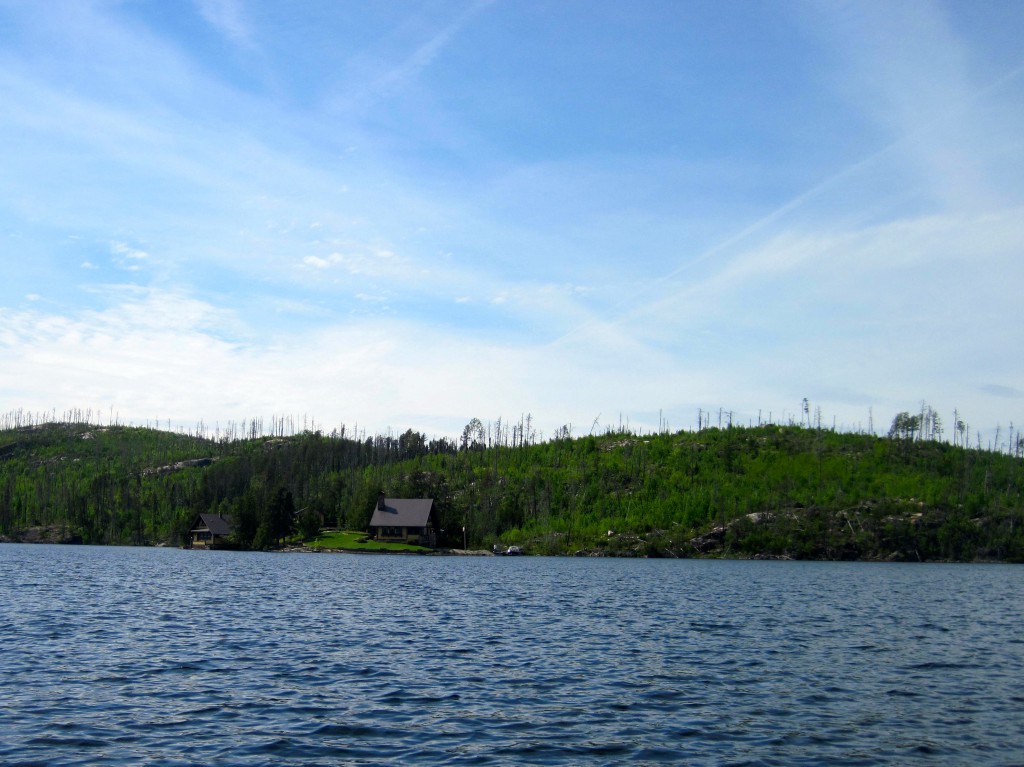 Chalet Cabin on Magnetic Lake's Gallagher's Island 