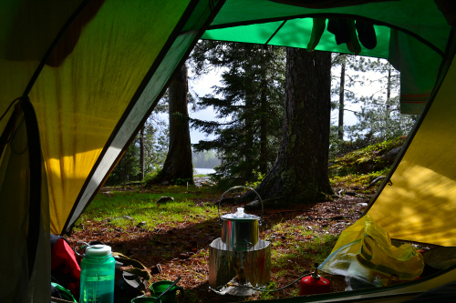 Quetico Tent View