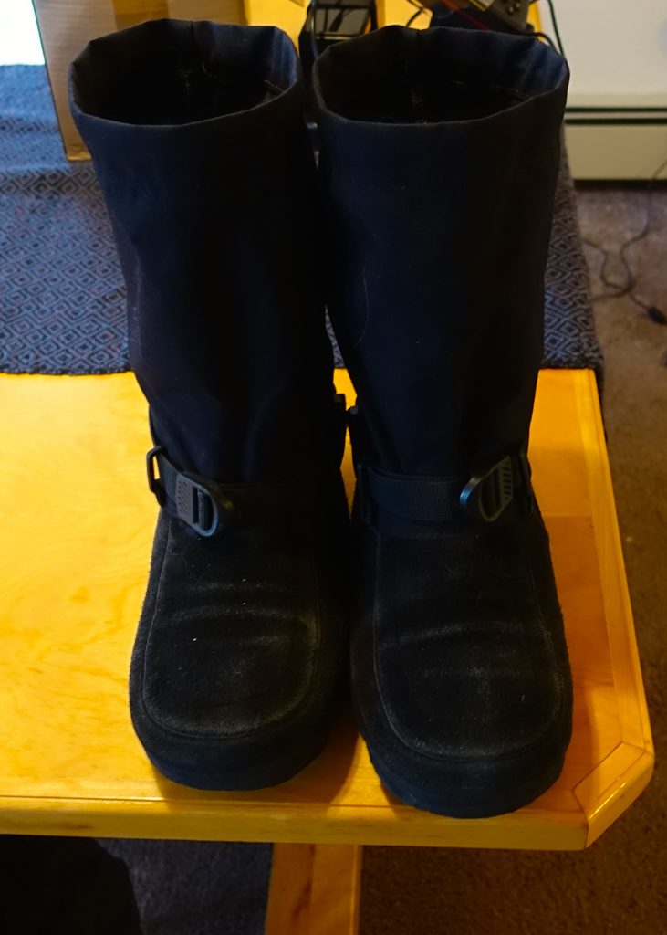 Steger Mukluk winter boots made in Ely