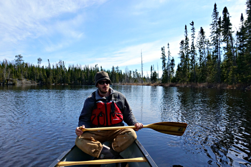 Andy Tuscarora BWCA Paddle April