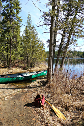 Ham Lake Portage Trail BWCA April