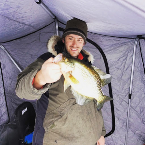 Crappie fishing in the eastern Boundary Waters off the Gunflint Trail